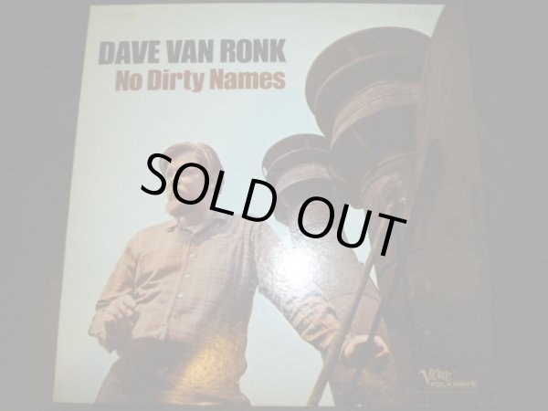 画像1: DAVE VAN RONK/NO DIRTY BLUES