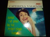 画像: CATERINA VALENTE/SONGS I'VE SUNG ON THE PERRY COMO SHOW