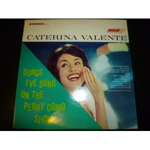 画像: CATERINA VALENTE/SONGS I'VE SUNG ON THE PERRY COMO SHOW