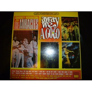 画像: SMOKEY ROBINSON &THE MIRACLES/AWAY WE A' GO-GO