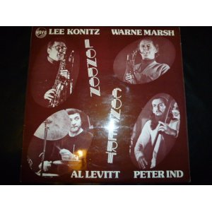 画像: LEE KONITZ,WARNE MARSH,AL LEVITT,PETER IND/LONDON CONCERT