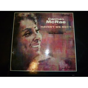 画像: CARMEN McRAE/HAVEN'T WE MET?