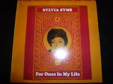 画像: SYLVIA SYMS/FOR ONCE IN MY LIFE