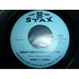 画像: RUFUS & CARLA/NIGHT TIME IS THE RIGHT TIME