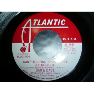 画像: SAM & DAVE/CAN'T YOU FIND ANOTHER WAY (OF DOING IT)