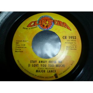 画像: MAJOR LANCE/STAY AWAY FROM ME (I LOVE YOU TOO MUCH)