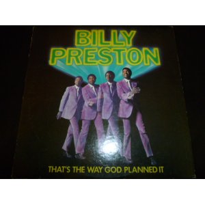 画像: BILLY PRESTON/THAT'S THE WAY GOD PLANNED IT