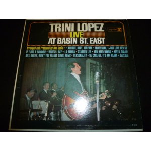 画像: TRINI LOPEZ/LIVE AT BASIN ST. EAST