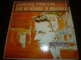 画像: ANDRE PREVIN & HIS TRIO/GIVE MY REGARDS TO BROADWAY