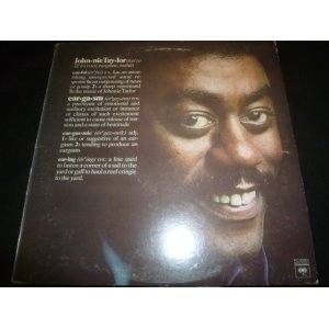 画像: JOHNNIE TAYLOR/EARGASM