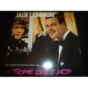 画像: JACK LEMMON/SINGS AND PLAYS FROM "SOME LIKE IT HOT"