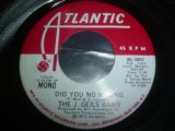 画像: J. GEILS BAND/DID YOU NO WRONG