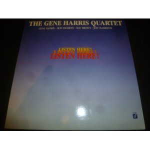 画像: GENE HARRIS QUARTET/LISTEN HERE