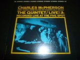 画像: CHARLES McPHERSON/THE QUINTET-LIVE!