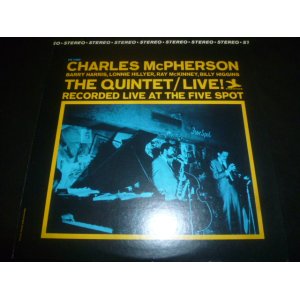 画像: CHARLES McPHERSON/THE QUINTET-LIVE!