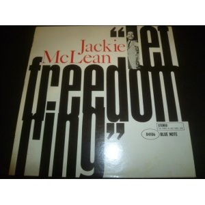 画像: JACKIE McLEAN/LET FREEDOM RING