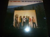 画像: PAUL BUTTERFIELD'S BETTER DAYS/IT ALL COMES BACK