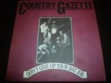 画像: COUNTRY GAZETTE/DON'T GIVE UP YOUR DAY JOB