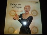 画像: PEGGY LEE/THINGS ARE SWINGIN'