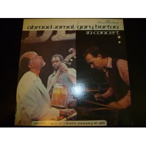 画像: AHMAD JAMAL&GARY BURTON/IN CONCERT