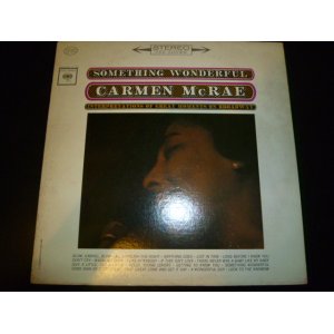 画像: CARMEN McRAE/SOMETHING WONDERFUL