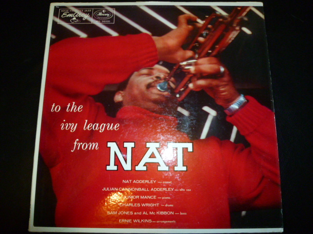 画像1: NAT ADDERLEY/TO THE IVY LEAGUE FROM NAT ADDERLEY