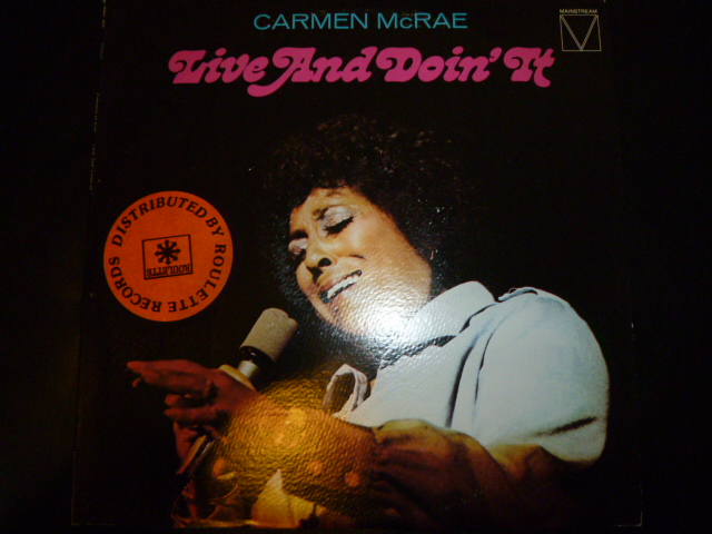 画像1: CARMEN McRAE/LIVE AND DOIN' IT