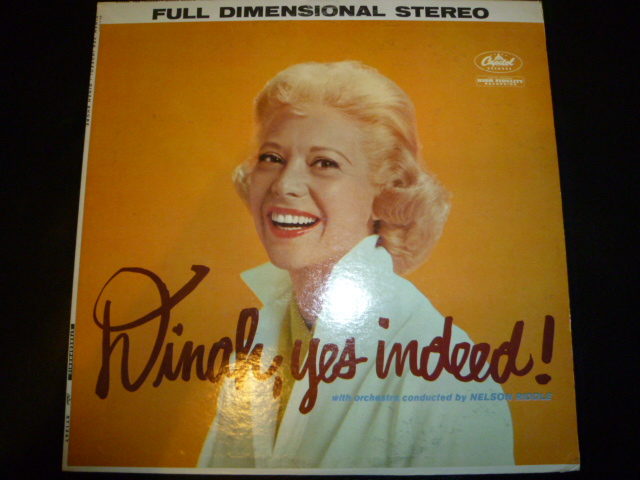 画像1: DINAH SHORE/DINAH,YES INDEED!