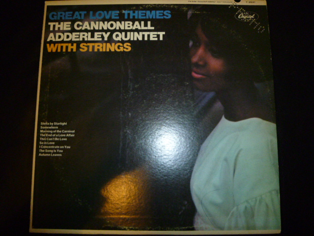 画像1: CANNONBALL ADDERLEY QUINTET WITH STRINGS/GREAT LOVE THEMES