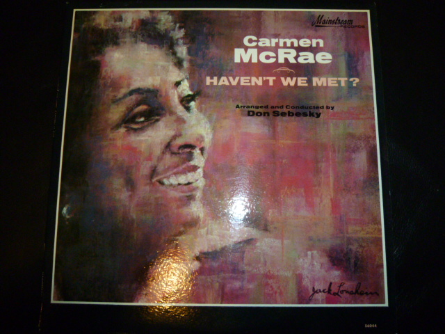 画像1: CARMEN McRAE/HAVEN'T WE MET?