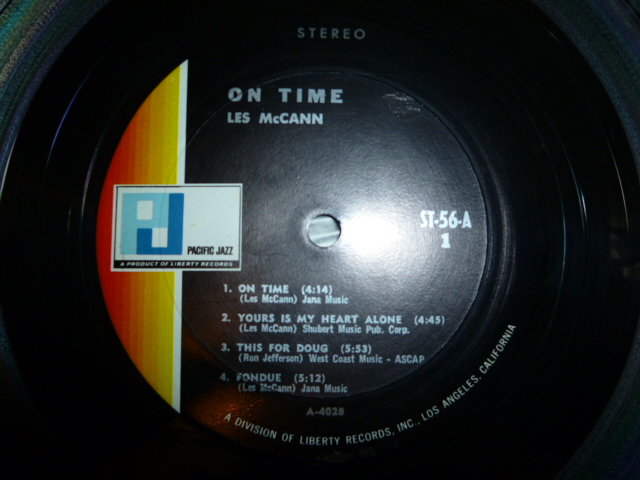 画像: LES McCANN LTD./ON TIME