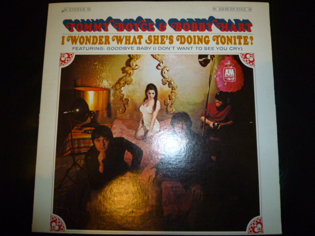 画像1: TOMMY BOYCE & BOBBY HART/I WONDER WHAT SHE'S DOING TONITE?