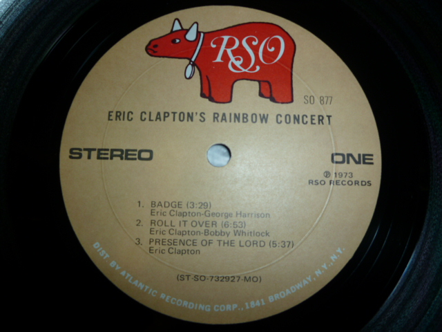 画像: ERIC CLAPTON/ERIC CLAPTON'S RAINBOW CONCERT