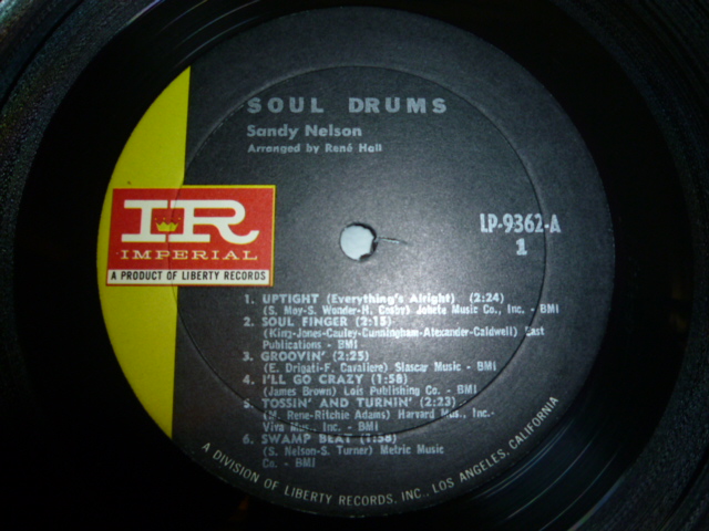 画像: SANDY NELSON/SOUL DRUMS