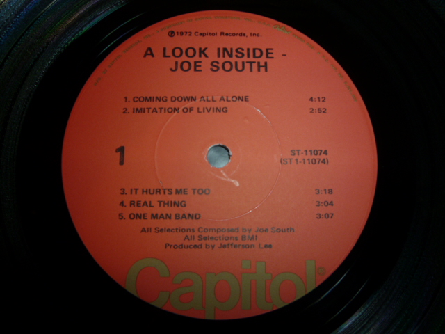 画像: JOE SOUTH/A LOOK INSIDE