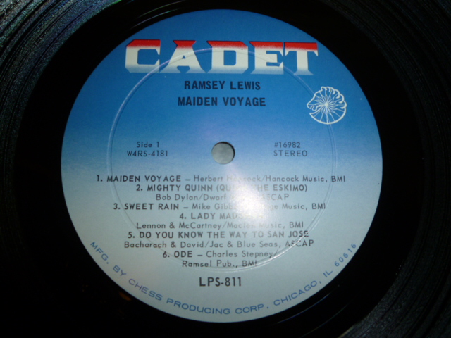 画像: RAMSEY LEWIS/MAIDEN VOYAGE