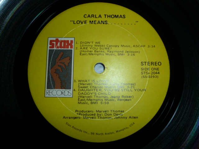 画像: CARLA THOMAS/LOVE MEANS...