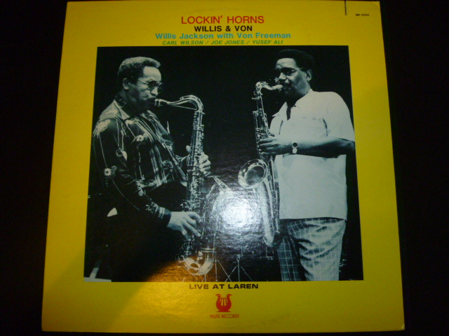 画像1: WILLIS JACKSON & VON FREEMAN/LOCKIN' HORNS