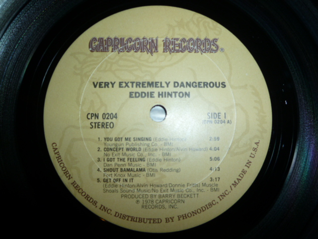 画像: EDDIE HINTON/VERY EXTREMELY DANGEROUS