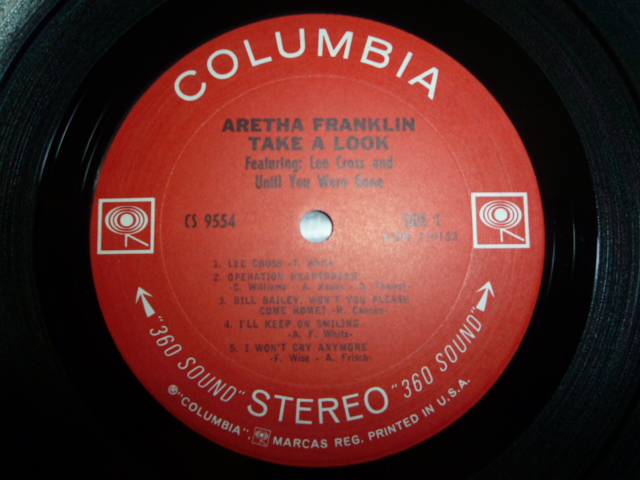 画像: ARETHA FRANKLIN/TAKE A LOOK