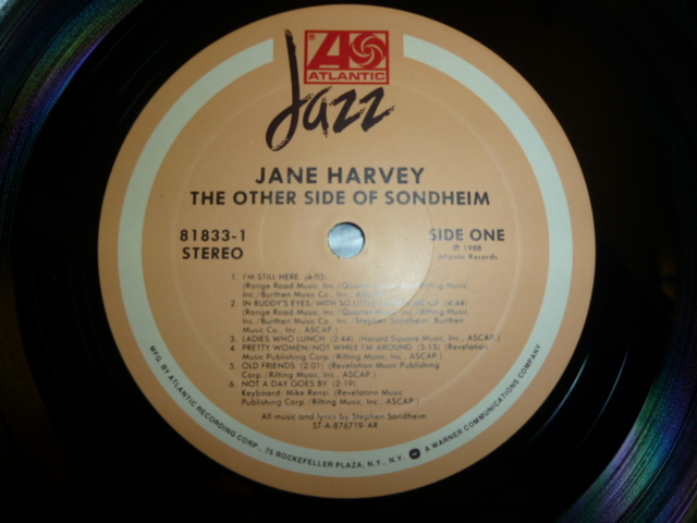 画像: JANE HARVEY/THE OTHER SIDE OF SONDHEIM