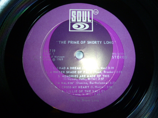 画像: SHORTY LONG/THE PRIME OF SHORTY LONG