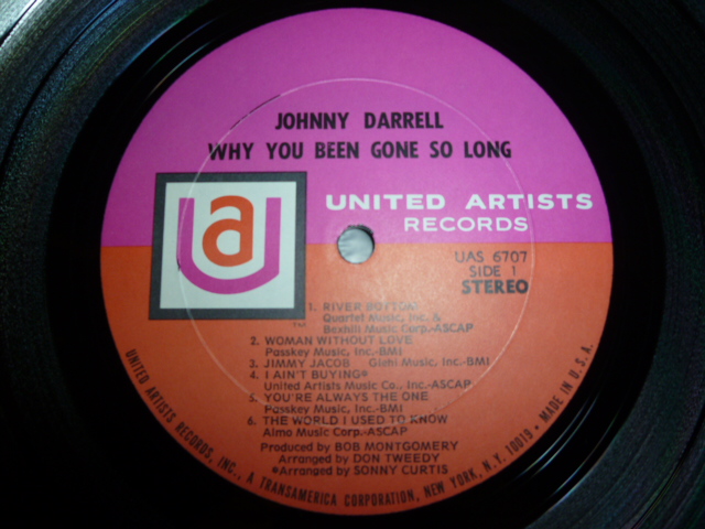 画像: JOHNNY DARRELL/WHY YOU BEEN GONE SO LONG