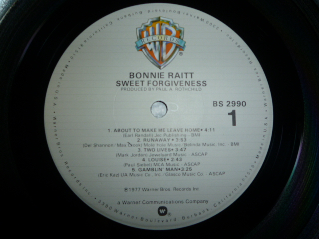 画像: BONNIE RAITT/SWEET FORGIVENESS