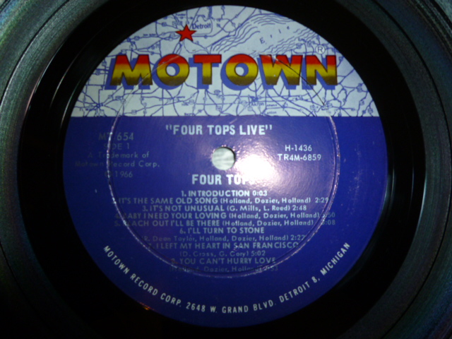 画像: FOUR TOPS/LIVE