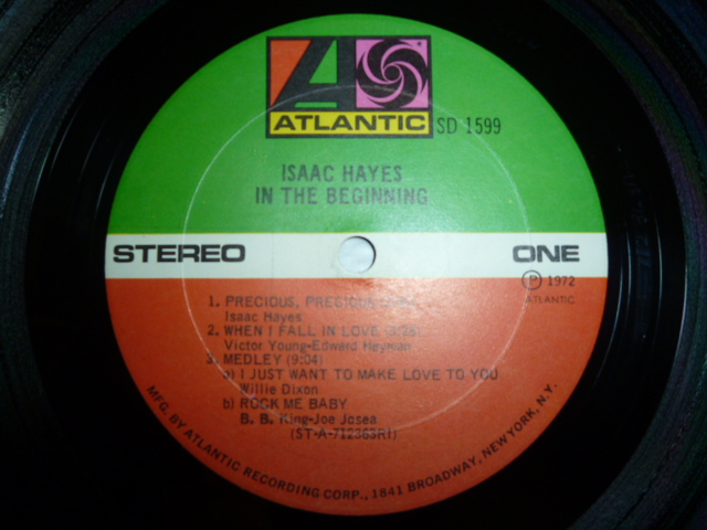 画像: ISAAC HAYES/IN THE BEGINNING