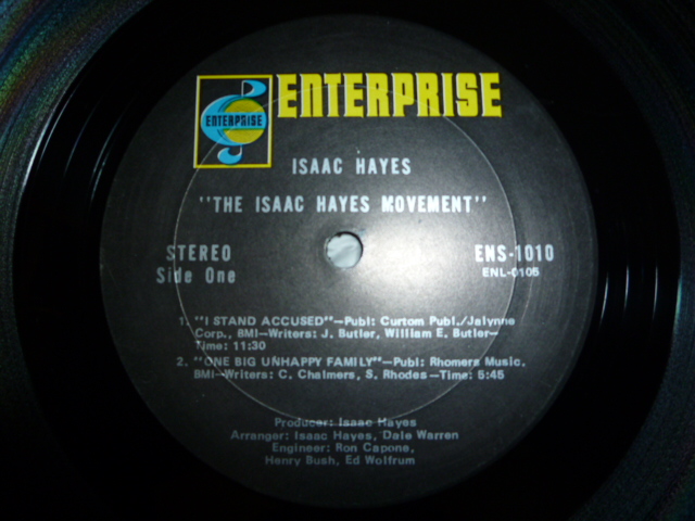 画像: ISAAC HAYES/THE ISAAC HAYES MOVEMENT