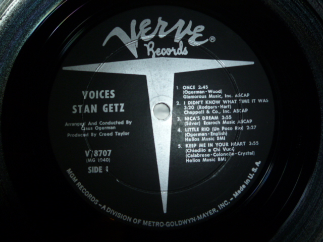 画像: STAN GETZ/VOICES