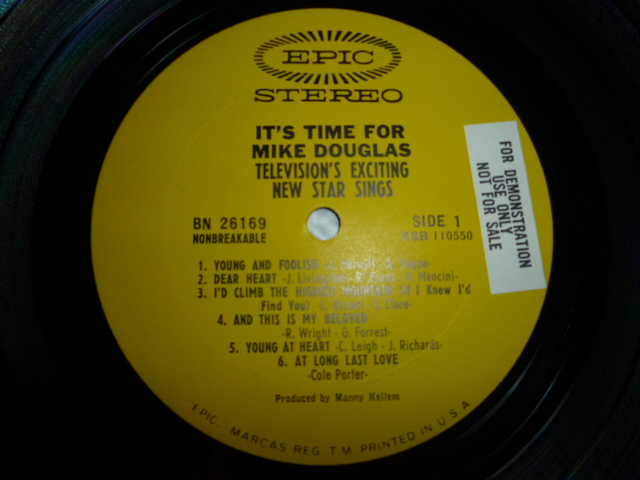 画像: MIKE DOUGLAS/IT'S TIME FOR MIKE DOUGLAS