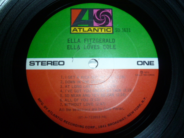 画像: ELLA FITZGERALD/ELLA LOVES COLE